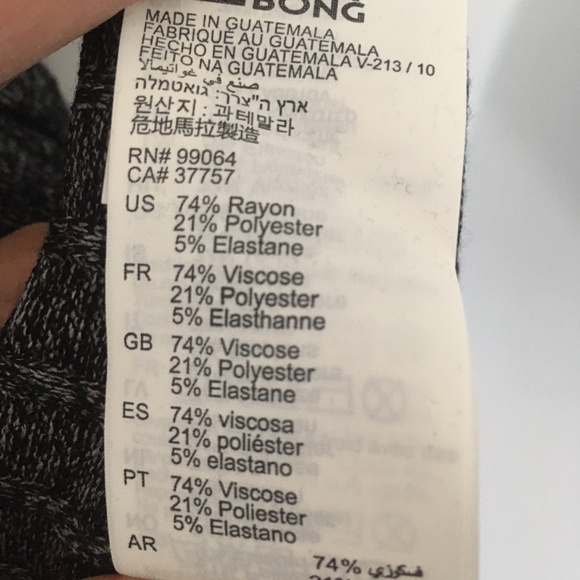 NWT - Billabong - Charcoal Autumn Dress - Picture 4 of 4